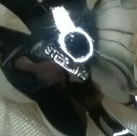 Vintage Sterling Pearl Pin - Picture 3 of 6